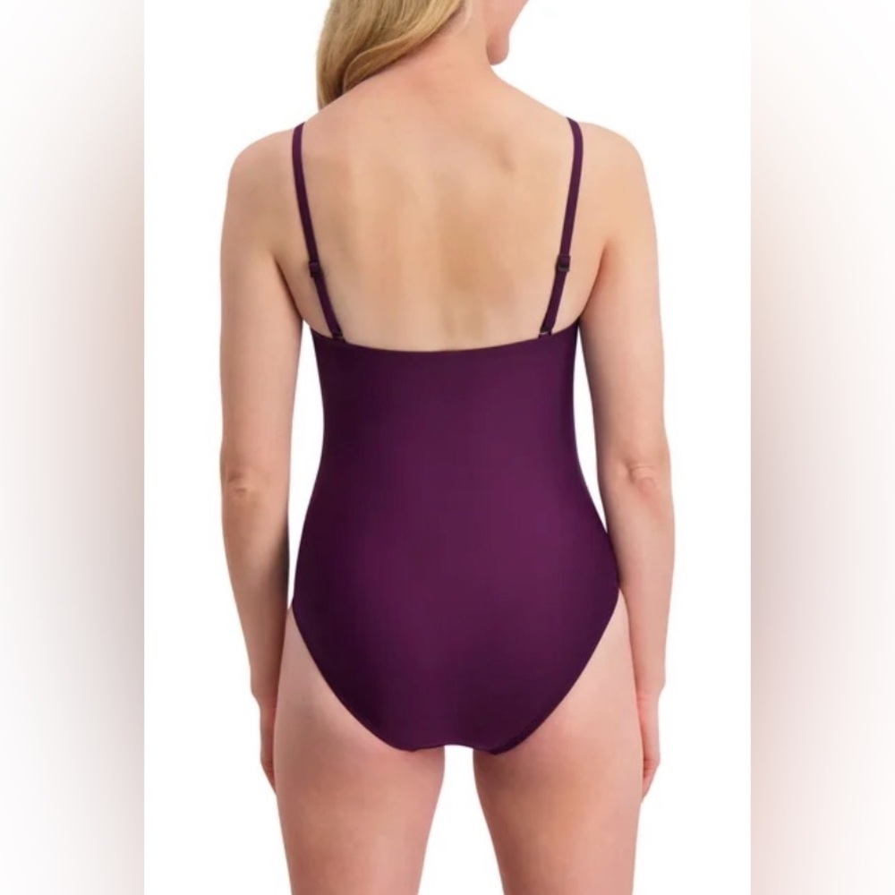 DKNY Sport 1 pc Convertible Strap Swimsuit - Picture 3 of 14